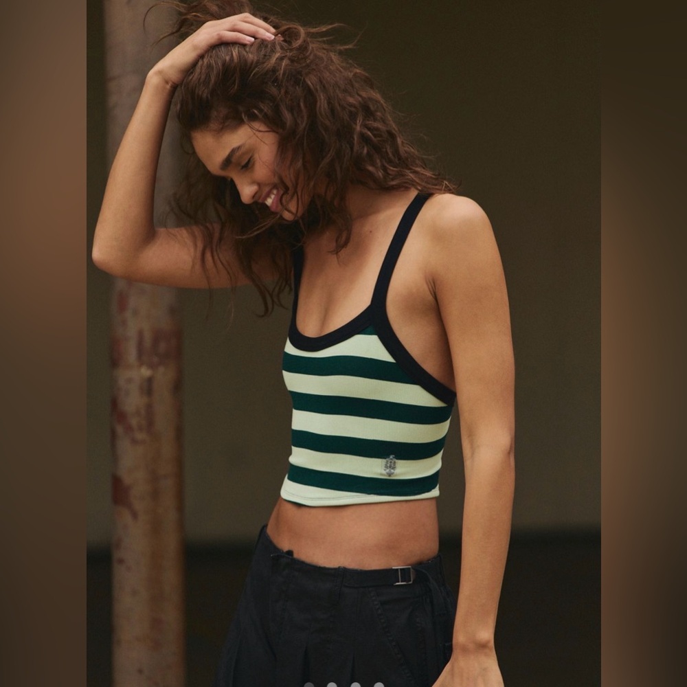 Free People All Clear Stripe Cami